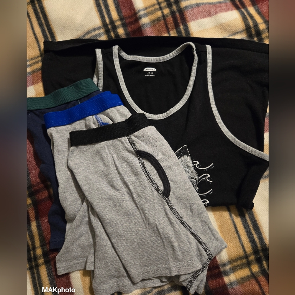 Kids Multi-Color Tank Top and Underwear set
